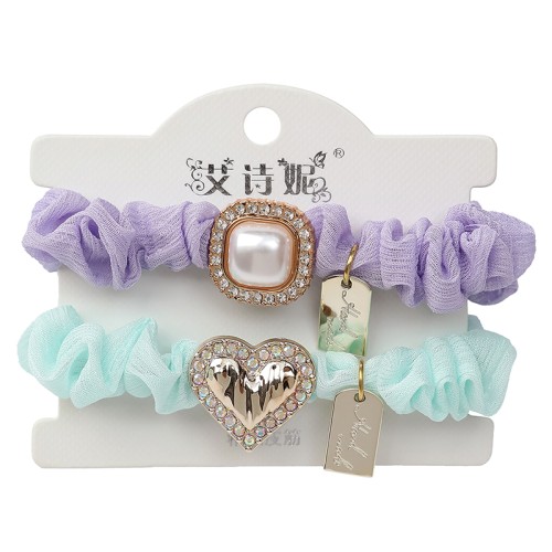 Korean Fashion Chic Rhinestone Hair Tie